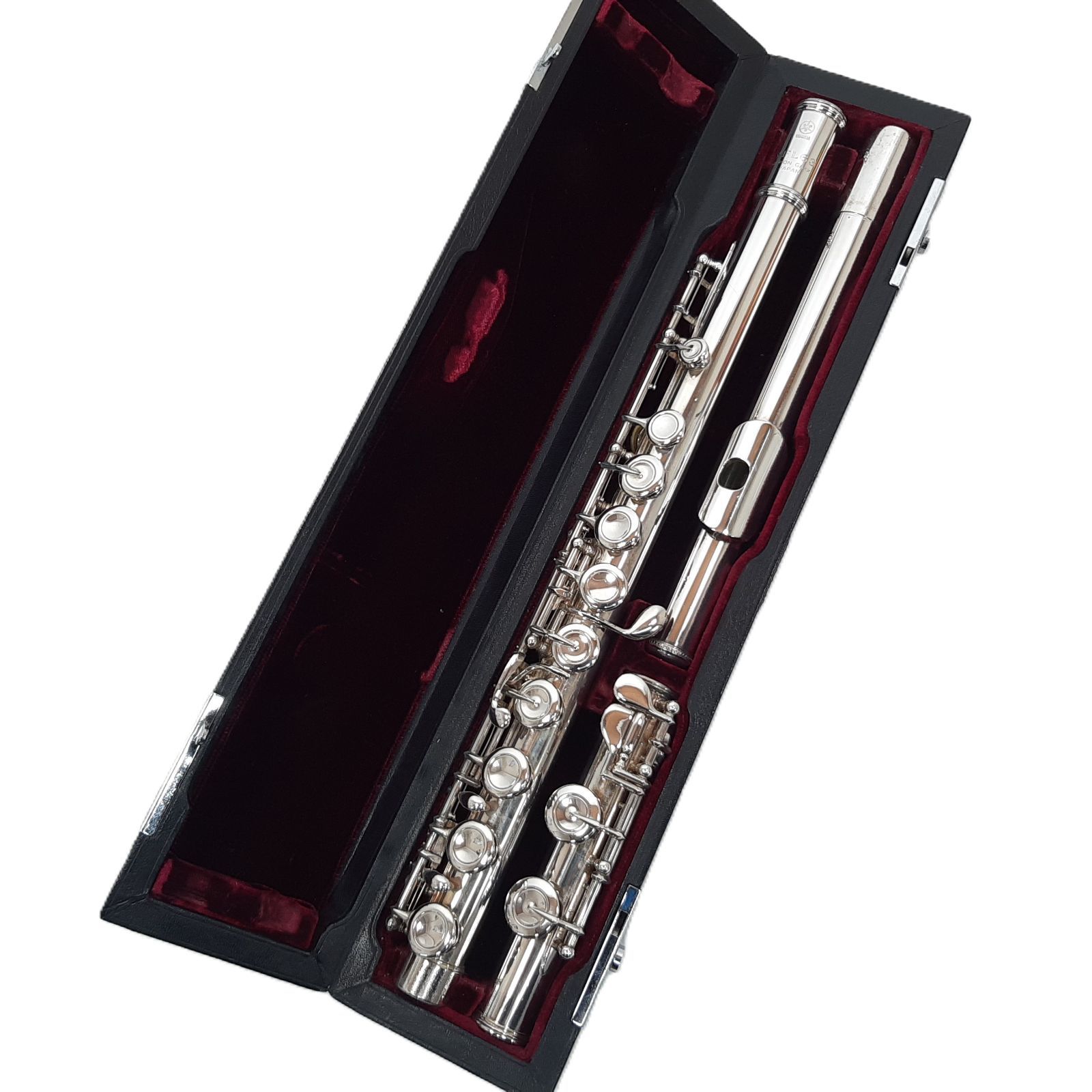 YAMAHA ヤマハ YFL-63 総銀製 Eメカ ハンドメイド フルート ハードケース付き