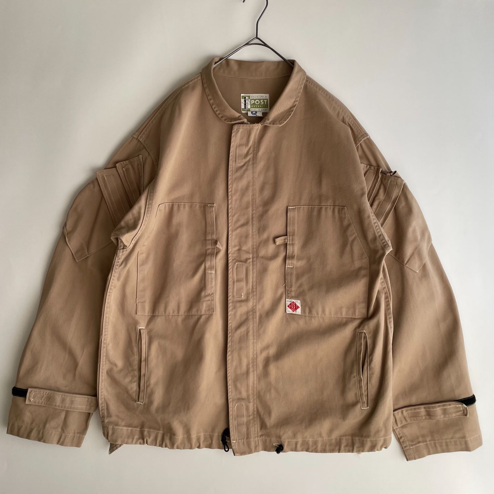 POST OVERALLS ウールパーカー　サイズM 初期　旧タグ POST OVERALLS ウールパーカー サイズM 初期 旧タグ-特売日