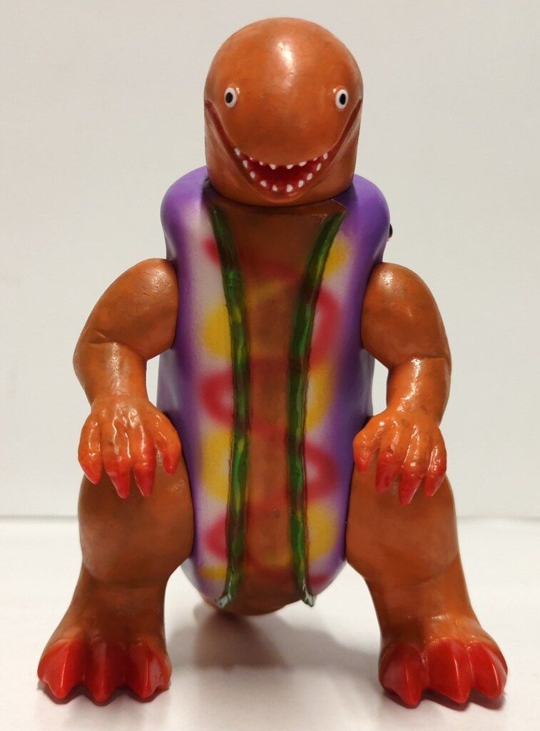 フィギュア ThreeWax FOOD怪獣シリーズ パープルジュラドッグ スタンダード