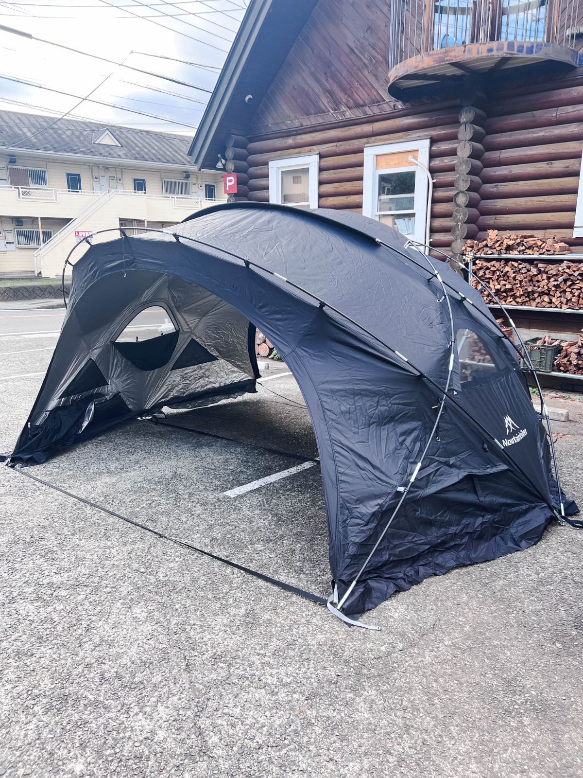 半球状ドーム型シェルター rmt-mzks ブラック