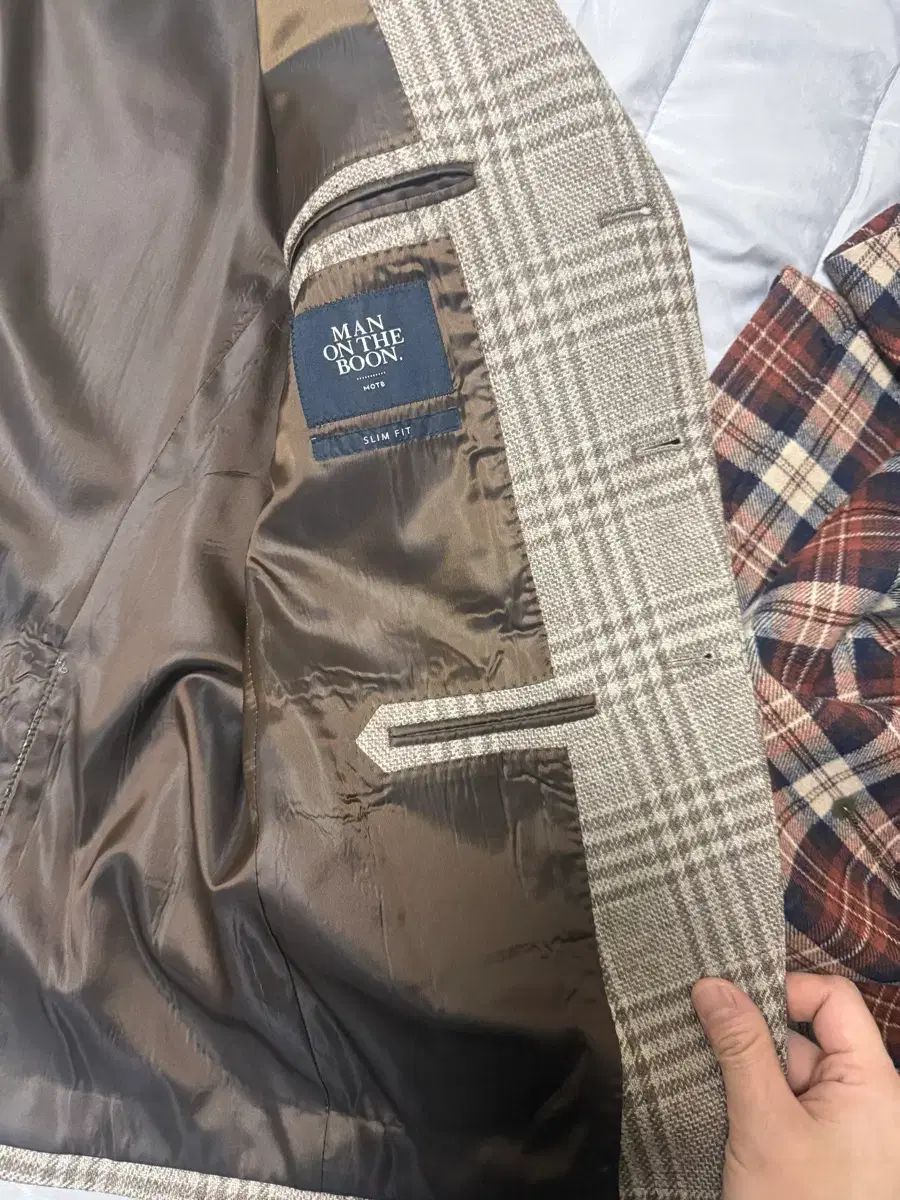 チェック柄 ジャケット