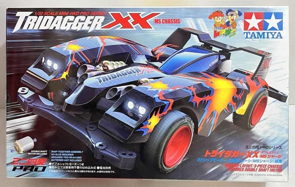 タミヤ ミニ四駆PRO トライダガーXX (MSシャーシ） 18629 - メルカリ