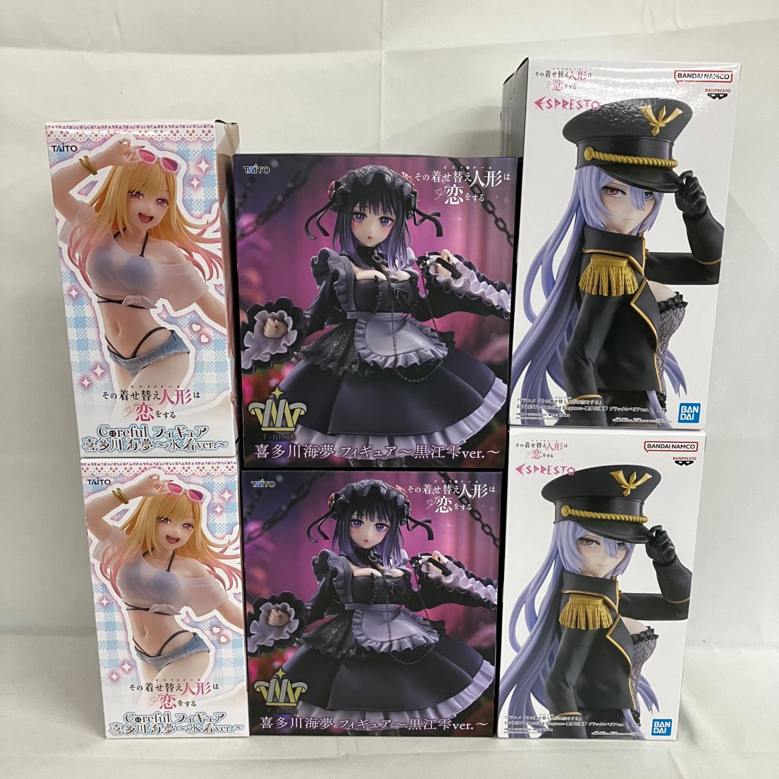 着せ恋　フィギュア　6体セット 未開封 着せ恋 T-most ESPRESTO Coreful 喜多川海夢 フィギュア 6個