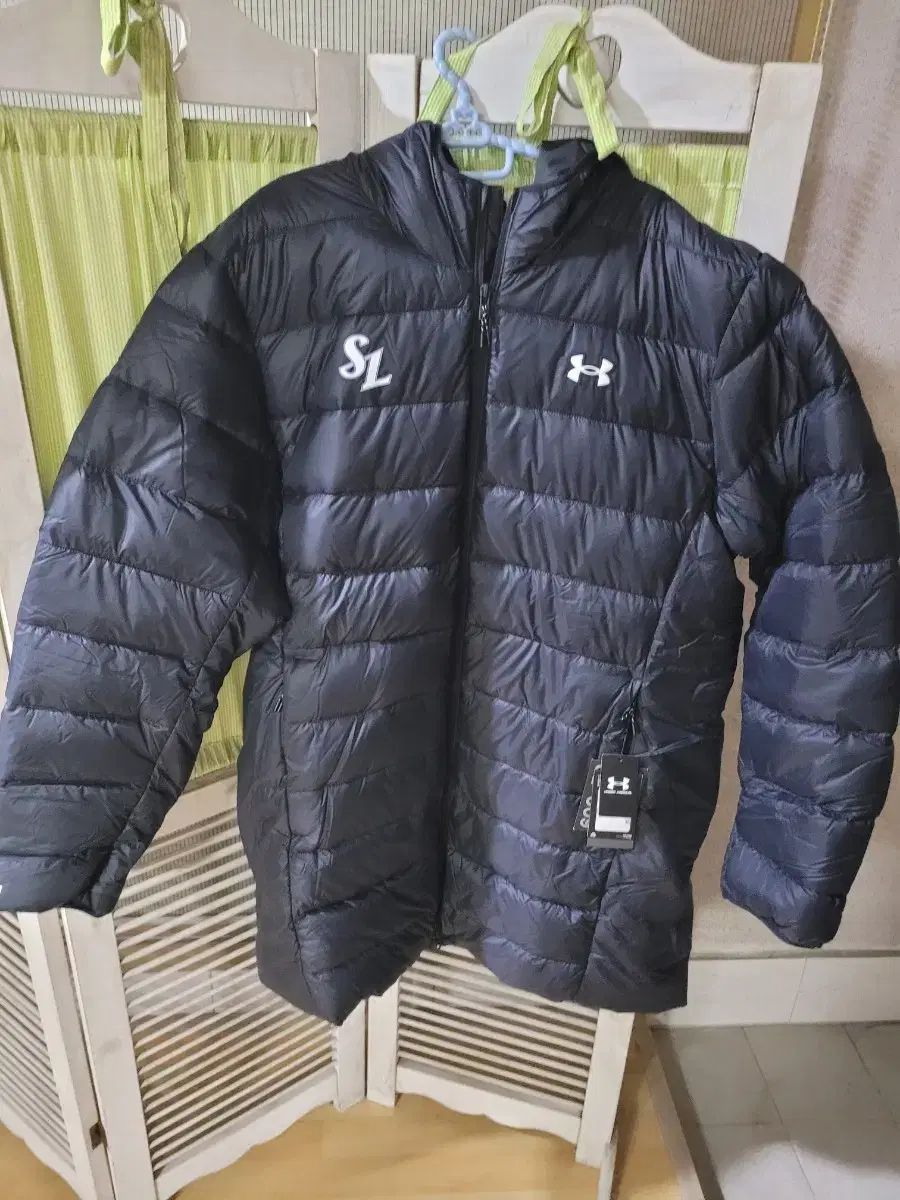 サムスン ライオンズ UNDER ARMOUR アンダーアーマー ブラック ダウン アウター 110