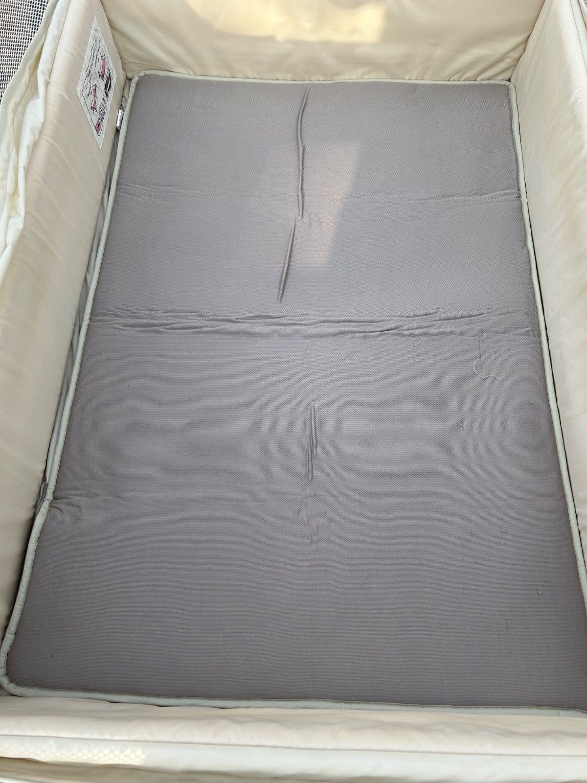  アップリカ ココネルエアープラス ホワイトベージュ ベビーベッド aprica ベッド ベビー用寝具 ベッド