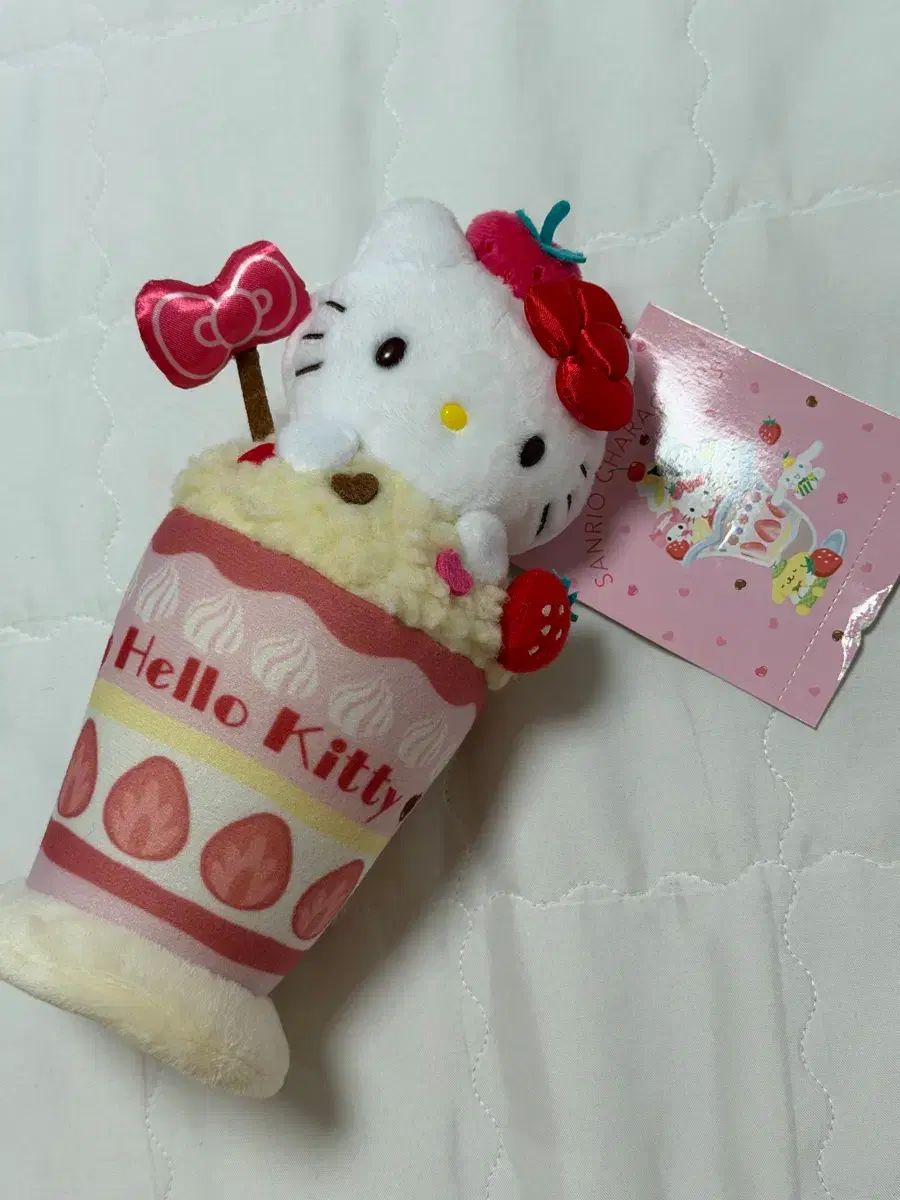 サンリオ パフェデザート ハローキティ マスコット ぬいぐるみ