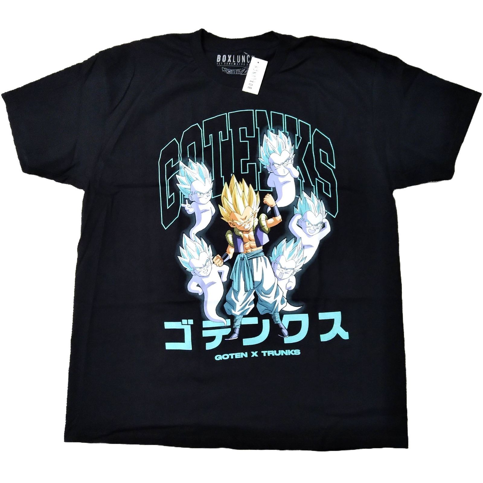 ドラゴンボールZ Tシャツ XLサイズ 黒 ゴテンクス アニメT 未使用新品