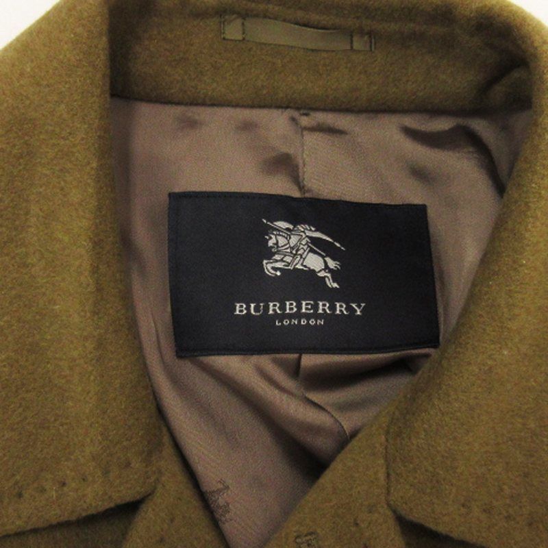 バーバリー ロンドン BURBERRY LONDON カシミヤ100％ ステンカラー