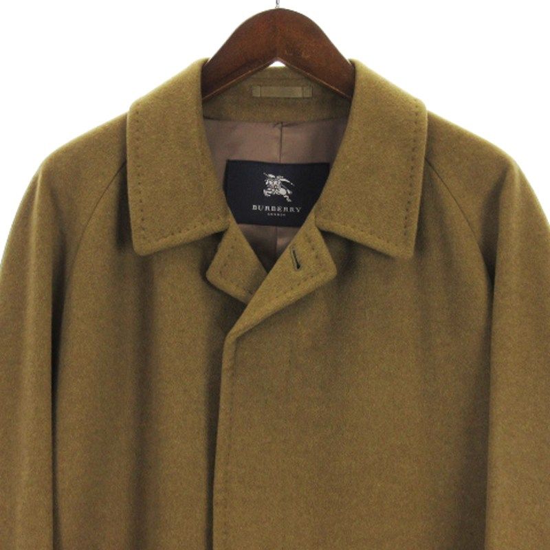 バーバリー ロンドン BURBERRY LONDON カシミヤ100％ ステンカラー
