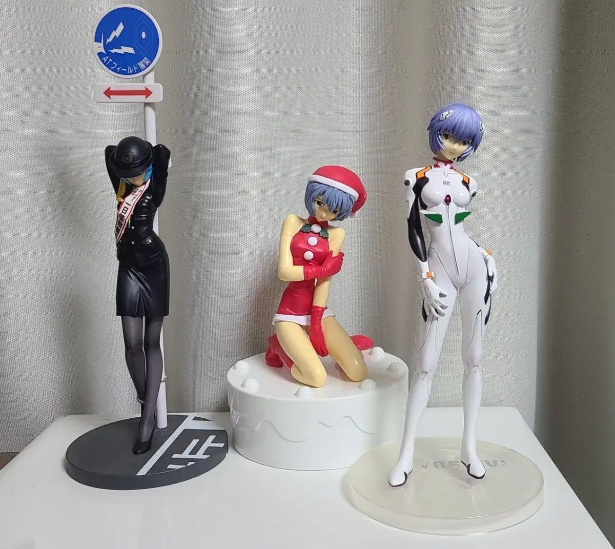 エヴァンゲリオン レイ フィギュア3点