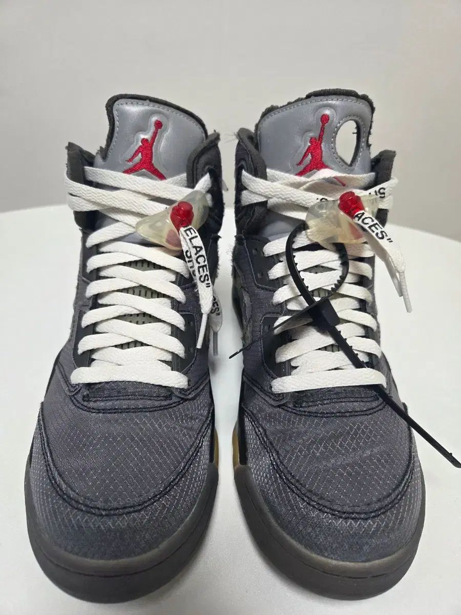 265 NIKE オフホワイト ジョーダン5 ウール ダン