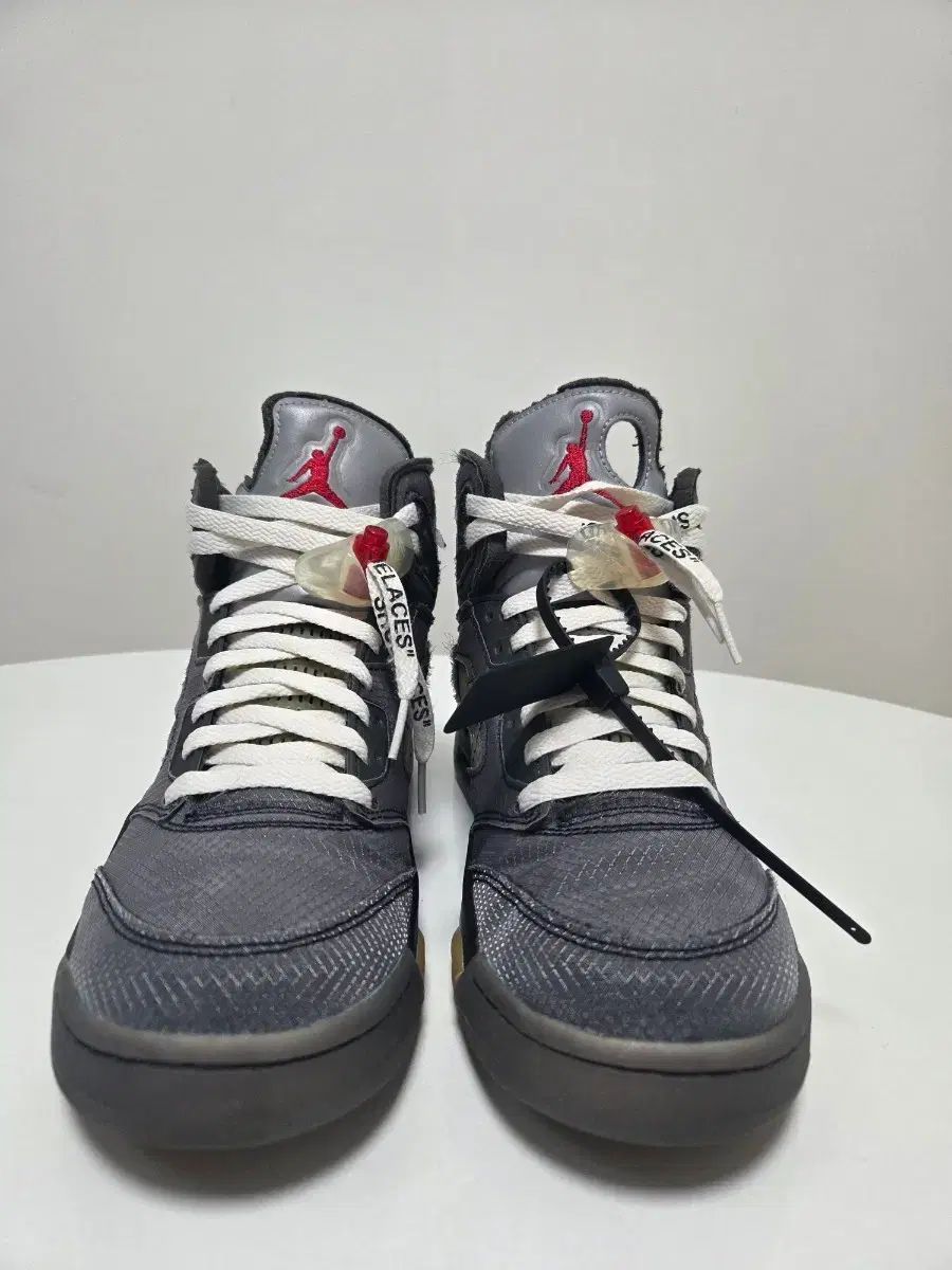 265 NIKE オフホワイト ジョーダン5 ウール ダン