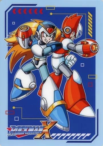 中古】雑貨 エックス＆ゼロ A6キャラパネル 「ロックマン POP UP SHOP