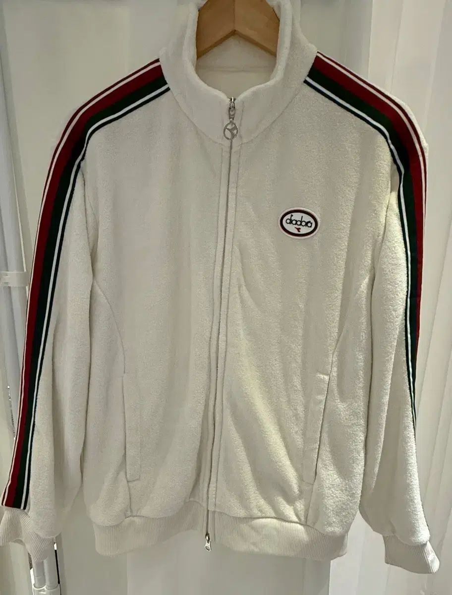 ディアドラヘリテージ 白 3本線 トラック ジャケット