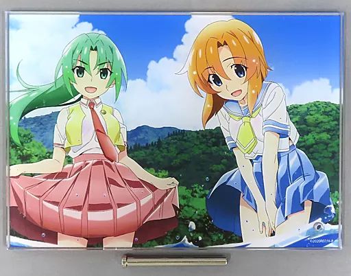 中古】アクリルスタンド・アクリルパネル 園崎魅音＆竜宮レナ 卓上