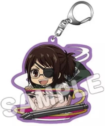 中古】キーホルダー ハンジ・ゾエ 「進撃の巨人 トレーディング