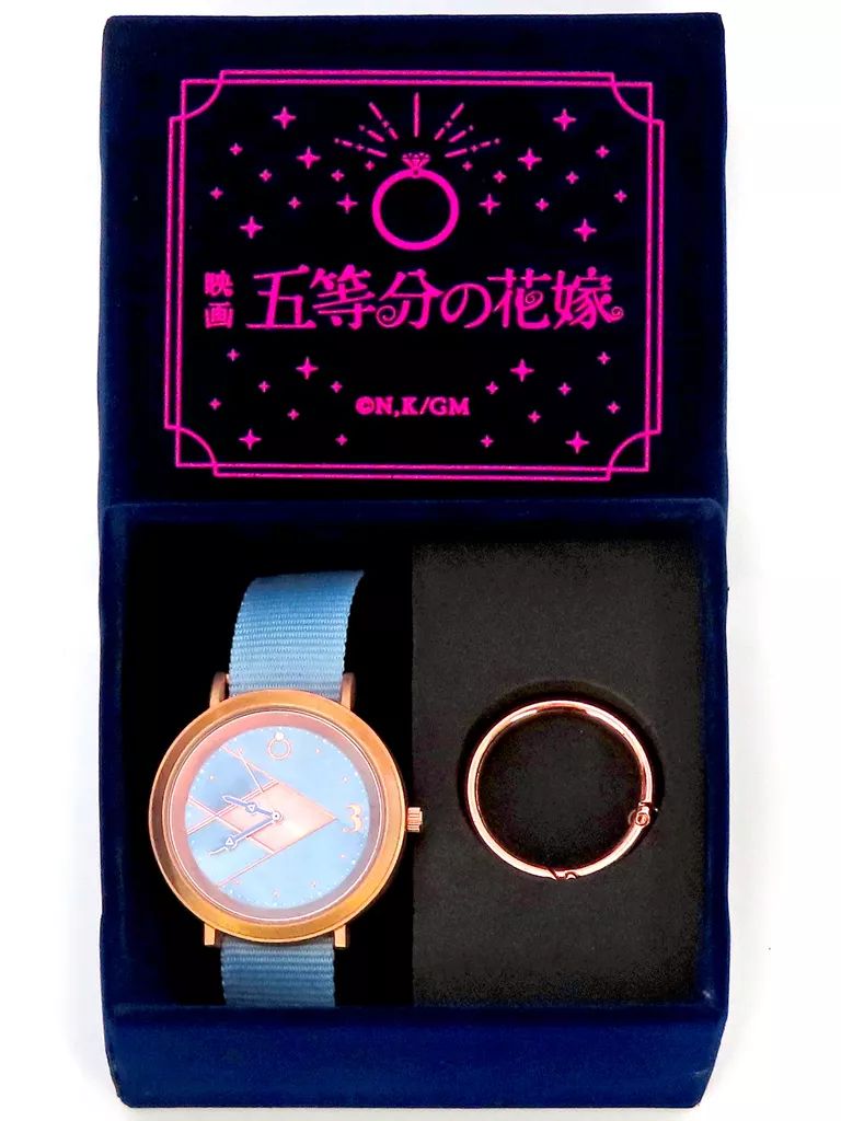 懐中時計･腕時計 中野三玖 Japan Movement HQ Watch 映画 五等分の花嫁×Kalita