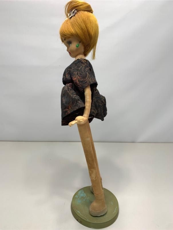 希少 アンティークポーズ人形 ドール 昭和レトロ ヴィンテージ