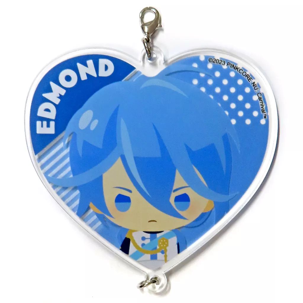 NU: カーニバル ちゃれくじ エドモンド 中古】キーホルダー エドモンド 連結アクリルチャーム 「ちゃれくじ NU