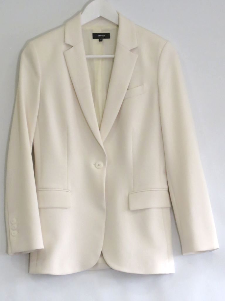 227349】theory セオリー Admiral Crepe Staple Blazer B テーラード