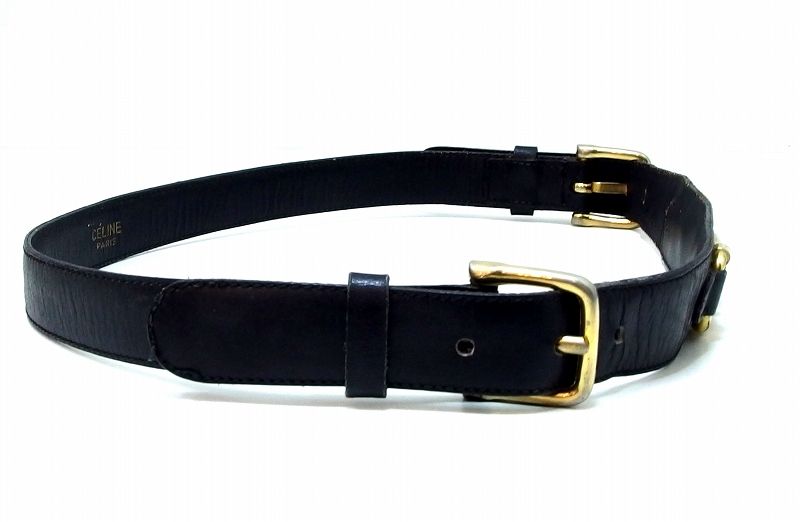 227842】CELINE セリーヌ ヴィンテージ トリオンフ レザー レディース