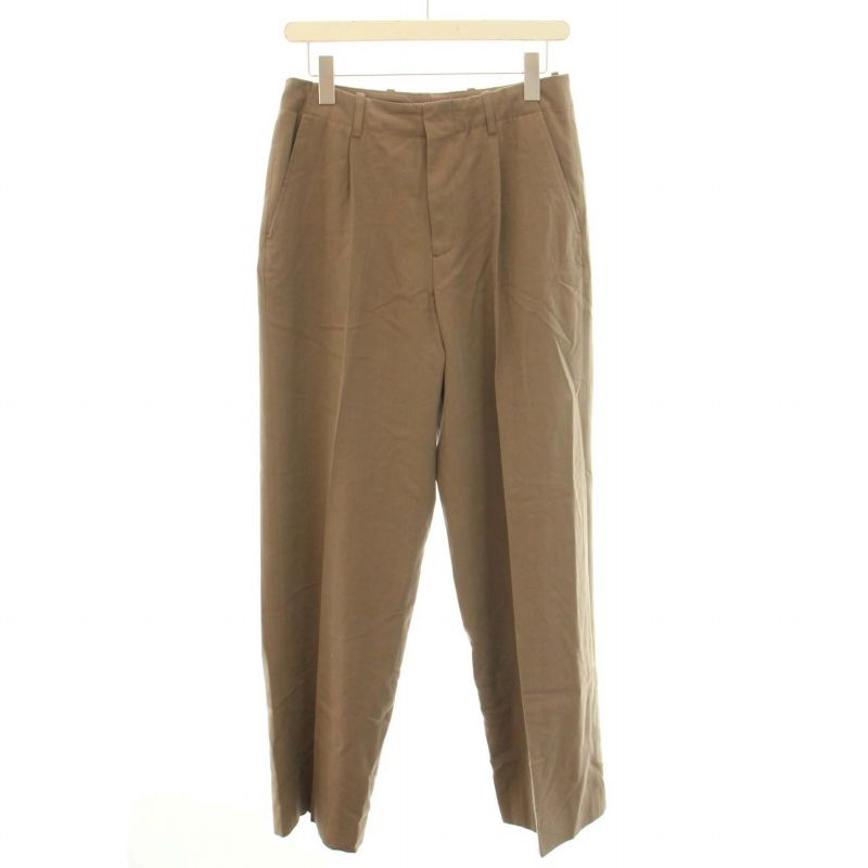 アワーレガシー OUR LEGACY ボロウドチノ BORROWED CHINO チノパン ジップフライ ウール混 タグ付き 44 S 茶 ブラウン M224BO /YT