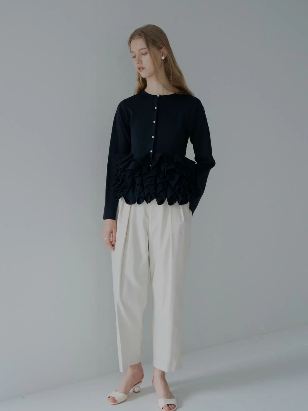 スワンカーディガン ohga chesty maronenonfee トレフルプラスワン M