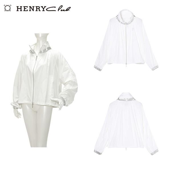 ヘンリークラブ HENRY Club レディース 春秋 撥水 ストレッチ プラクティスライトブルゾン サイズ42 L 142 55810