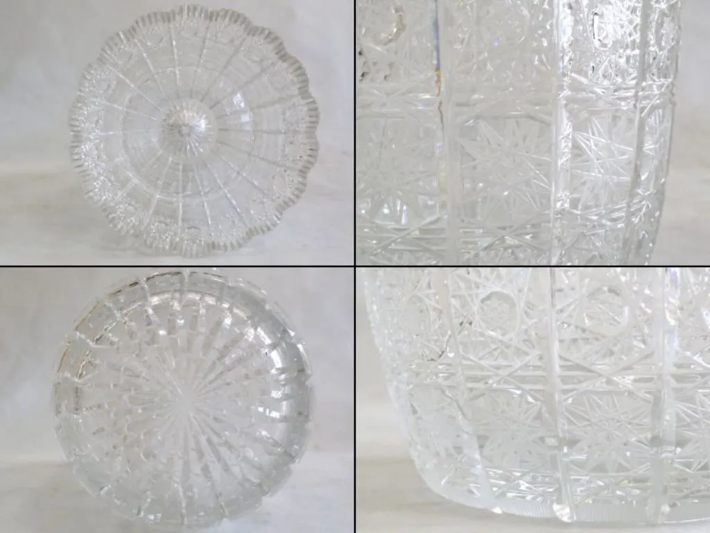Bohemia Glass のフラワーベース キッチン・食器 【227424】BOHEMIA CRYSTAL ボヘミアクリスタル