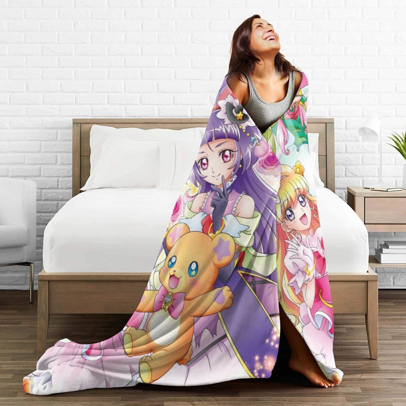 クリアランス 魔法つかいプリキュア フランネル ふんわりおしゃれ毛布