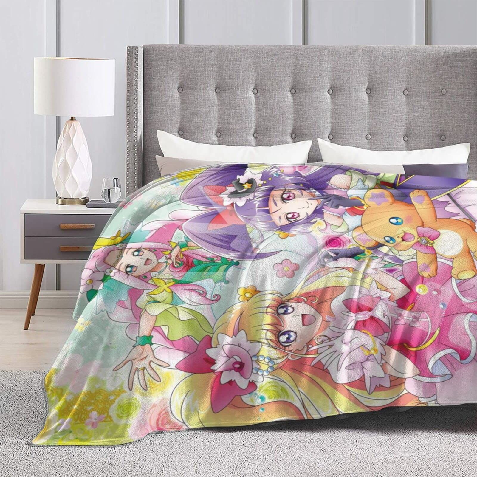 クリアランス 魔法つかいプリキュア フランネル ふんわりおしゃれ毛布