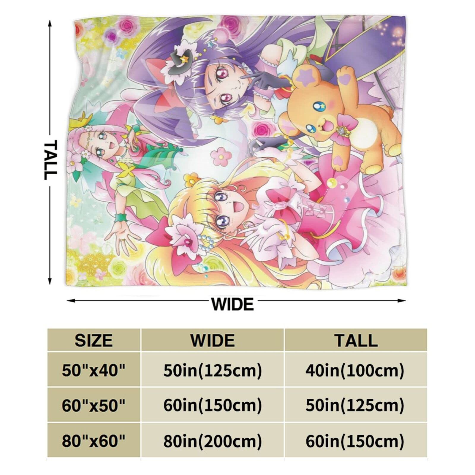クリアランス 魔法つかいプリキュア フランネル ふんわりおしゃれ毛布