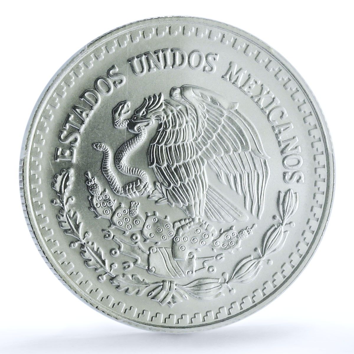 メキシコ 1/2 オンザ・リベルタッド 独立の天使 KM-612 MS69 PCGS 銀貨