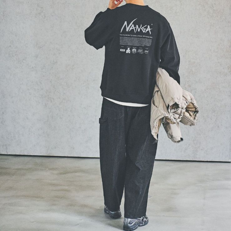 NANGA Mt.&Sea(ナンガ)別注今期完売 新品定価以下販売バックプリント 