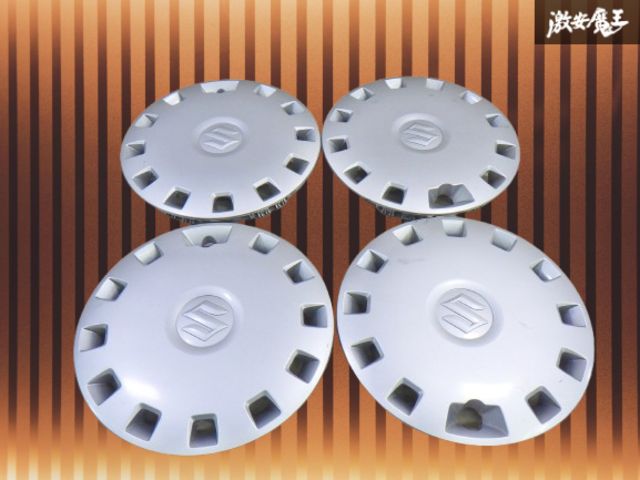 スズキ エブリィ DA17V 純正ホイールキャップ 4枚セット 新車外し 12