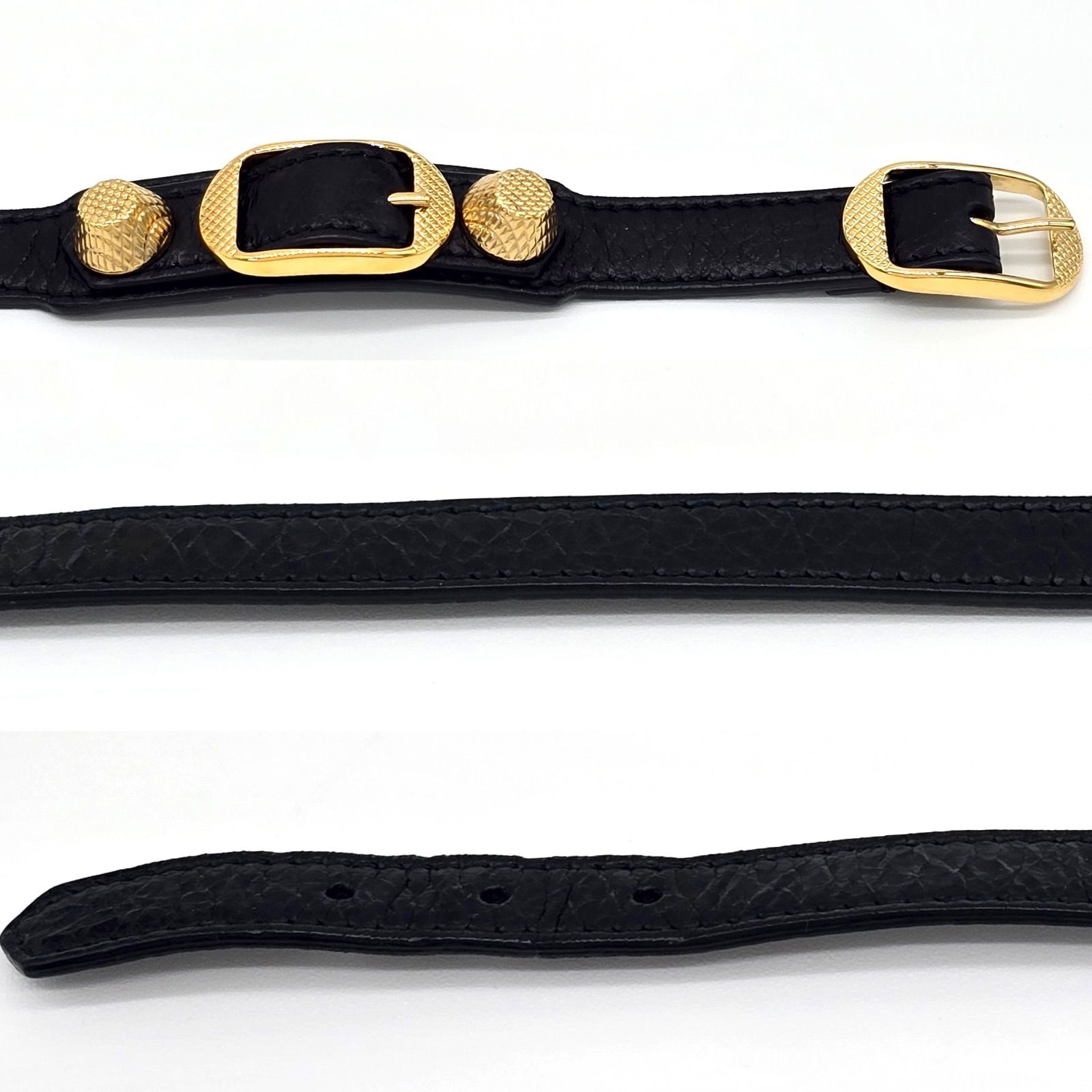 BALENCIAGA バレンシアガ 236345 ジャイアント レザー 3連