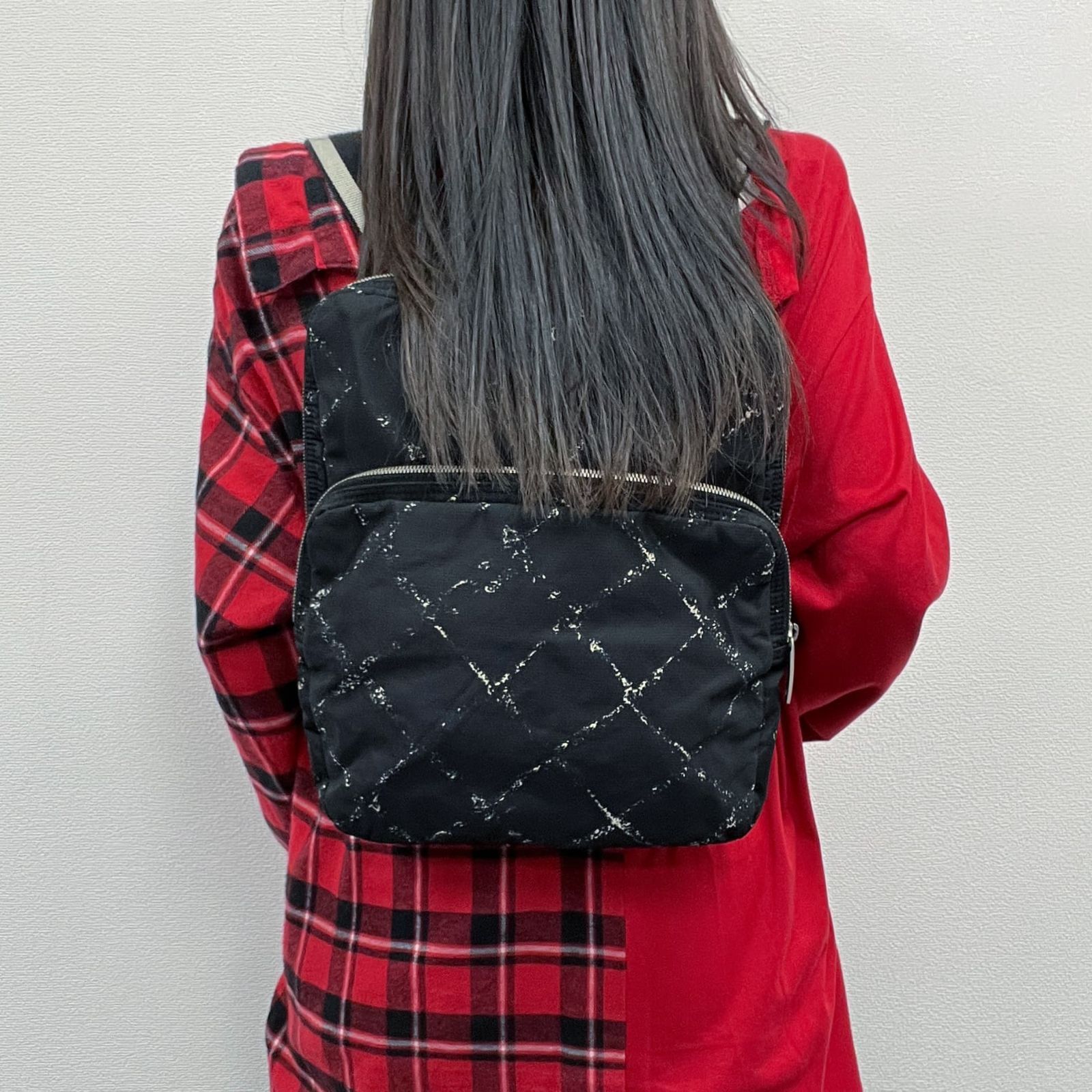 中古】CHANEL シャネル ココマーク 旧トラベル リュックサック