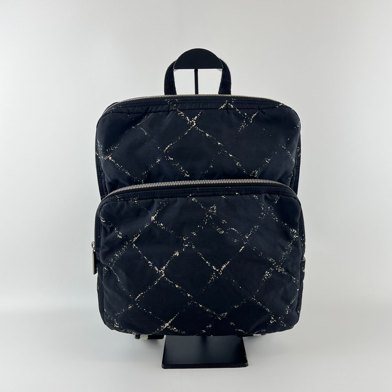 中古】CHANEL シャネル ココマーク 旧トラベル リュックサック