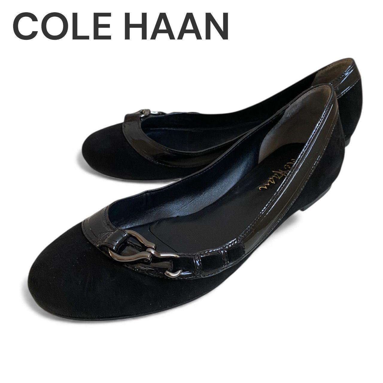COLE HAAN コールハーン LENA WEDGE WP 55 ウェッジパンプス 23.5cm