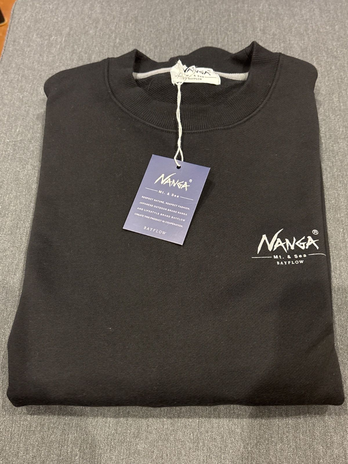 NANGA Mt.&Sea(ナンガ)別注今期完売 新品定価以下販売バックプリント 