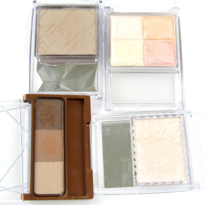 セザンヌ アイシャドウ チーク ハイライト アイブロウなど 7点セット