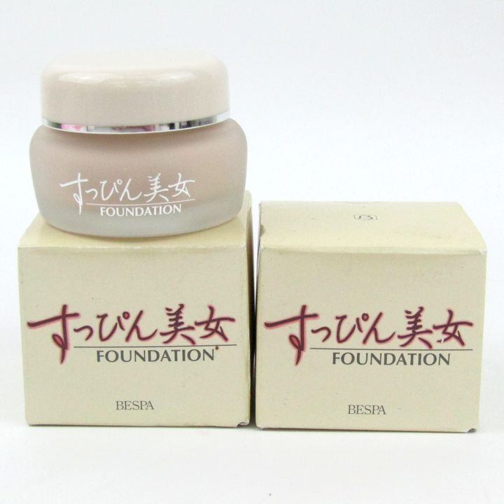 ベスパ すっぴん美女 すっぴんファンデーション ナチュラル 3点セット