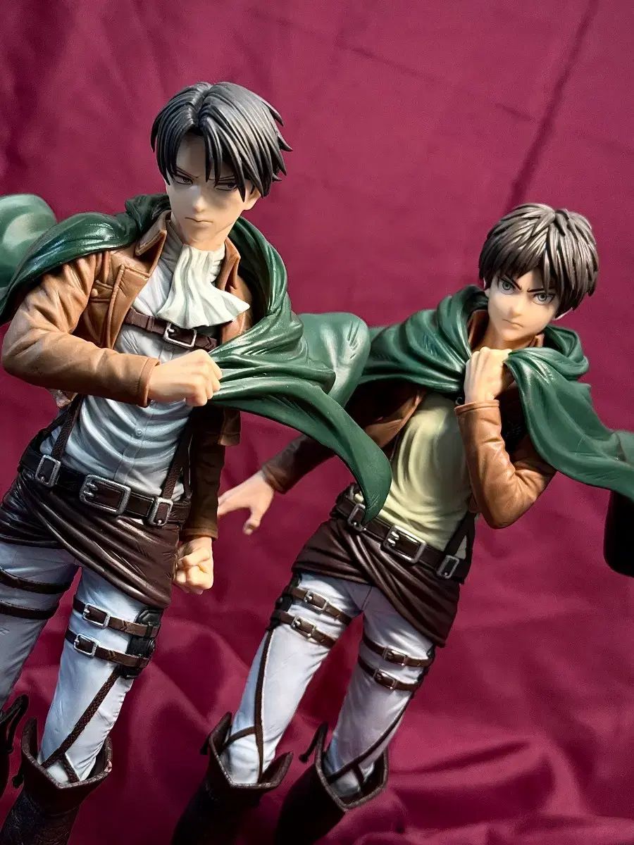 バンプレスト 進撃の巨人 Grandista グランディスタ リヴァイ エレン フィギュア まとめ