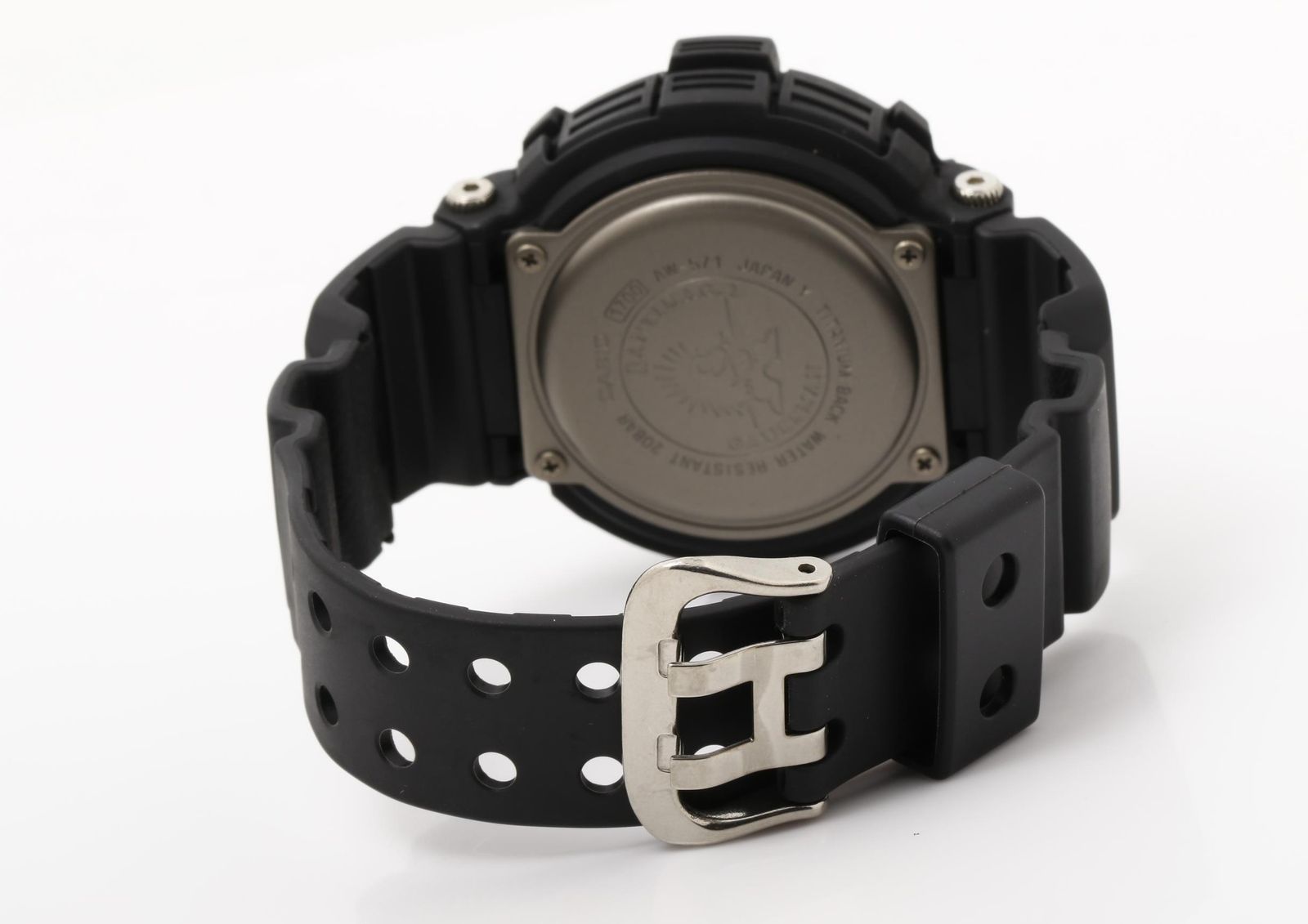 CASIO カシオ 時計 GSHOCK ガウスマン AW571BM1T ブラック 最高 樹脂