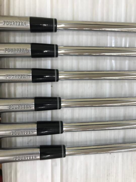 フォーティーン TB-5 FORGED FS-90i Sフレックス アイアンセット 中古