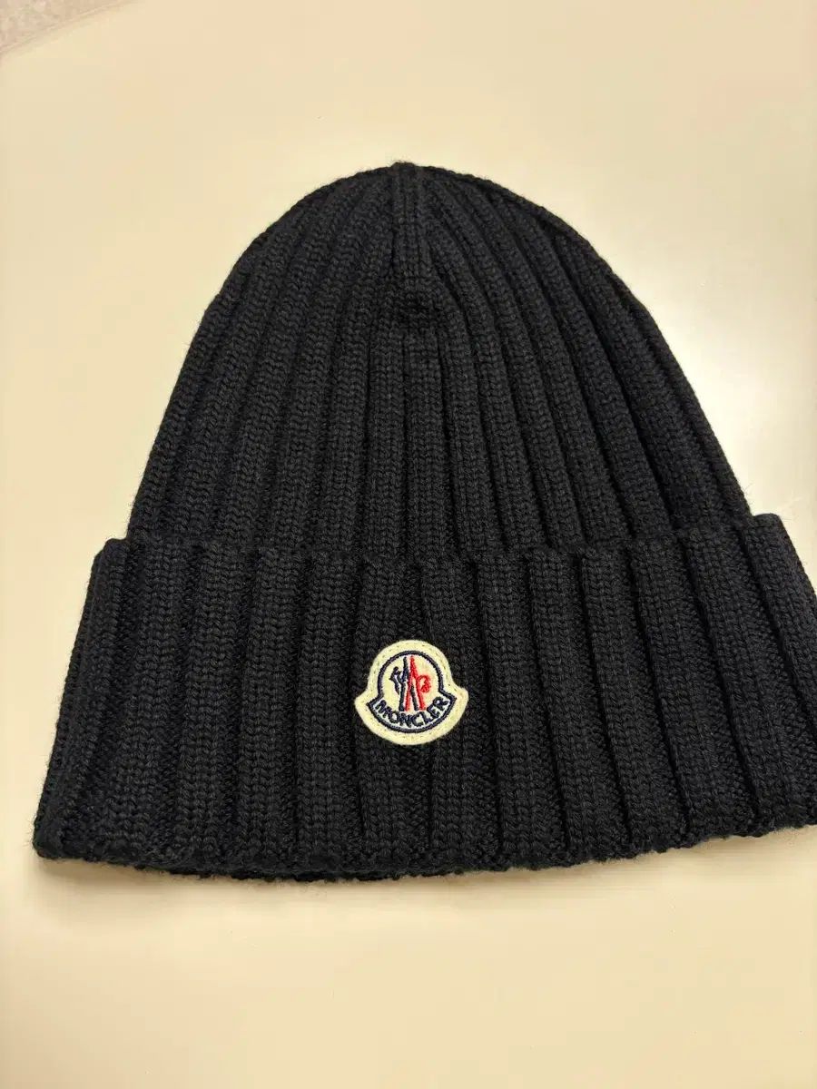 MONCLER モンクレール ウール ビーニー ブラック