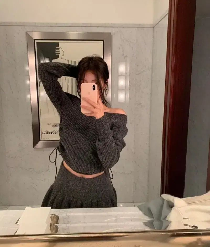 リリーコッツ キャロルニットスカート セット