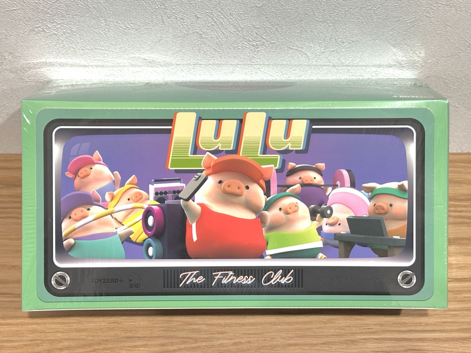 ルル ピギー LuLu the Piggy 子豚 フィットネスクラブ トレーニングThe Fitness Club ブラインドボックス 全8種 セット 売り TOYZEROPLUS
