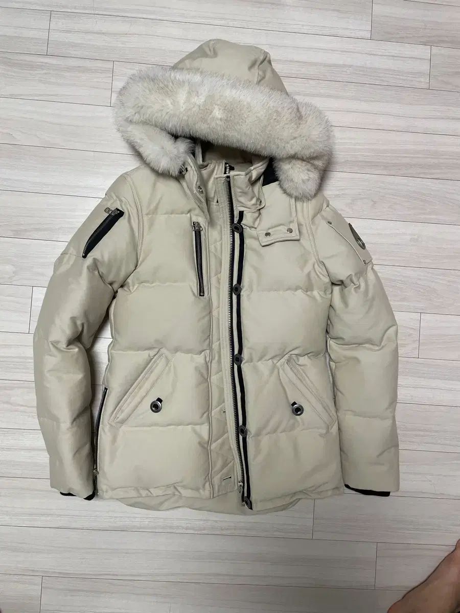 ムースナックルズ 3Q ダウン アイボリー Sサイズ