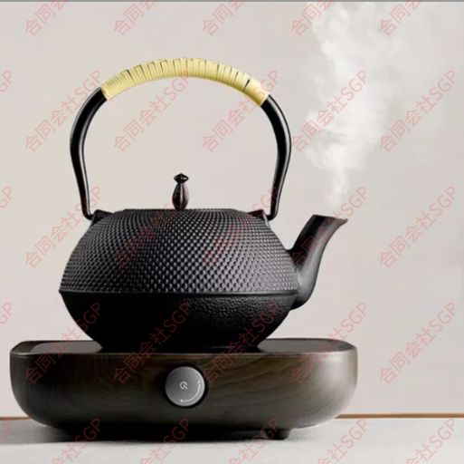 いつかは欲しい 憧れの鉄瓶 手作り やかん 観月 アラレ 南部鉄瓶式 南部鉄器式 茶道具 IH対応